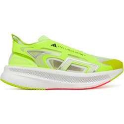 Adidas buty sportowe damskie dla biegaczy żółte sznurowane na płaskiej podeszwie  - zdjęcie produktu