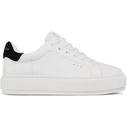 Trampki damskie białe Kurt Geiger wiązane z gumy  - zdjęcie produktu