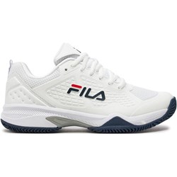 Buty sportowe damskie Fila sznurowane białe  - zdjęcie produktu