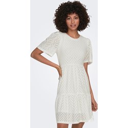 Sukienka Jdy prosta z okrągłym dekoltem z krótkim rękawem  - zdjęcie produktu