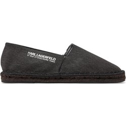 Czarne espadryle męskie Karl Lagerfeld casualowe  - zdjęcie produktu