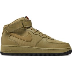 Buty sportowe męskie zielone Nike air force sznurowane  - zdjęcie produktu