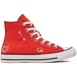 Trampki damskie Converse na płaskiej podeszwie wiązane letnie  - zdjęcie produktu