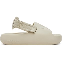 Sandały damskie Adidas białe płaskie  - zdjęcie produktu