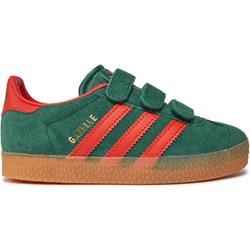 Trampki dziecięce Adidas zielone na rzepy  - zdjęcie produktu