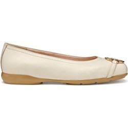 Balerinki Geox casual bez zapięcia beżowe wiosenne  - zdjęcie produktu