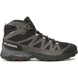 Buty trekkingowe męskie Salomon sportowe szare gore-tex  - zdjęcie produktu