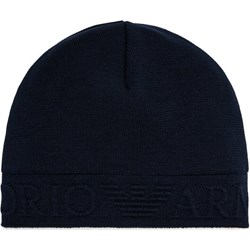 Czapka zimowa męska Emporio Armani granatowa  - zdjęcie produktu