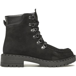 Workery damskie czarne Lasocki sznurowane na zimę  - zdjęcie produktu