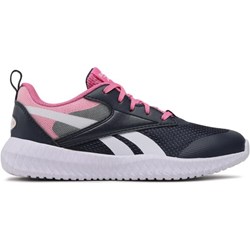 Buty sportowe dziecięce Reebok granatowe sznurowane na wiosnę  - zdjęcie produktu