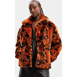 Desigual futro damskie w abstrakcyjnym wzorze  - zdjęcie produktu