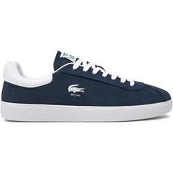 Trampki męskie Lacoste sznurowane granatowe sportowe  - zdjęcie produktu