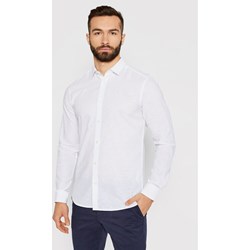 Only & Sons koszula męska z klasycznym kołnierzykiem biała elegancka z długim rękawem  - zdjęcie produktu