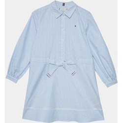 Sukienka dziewczęca niebieska Tommy Hilfiger  - zdjęcie produktu