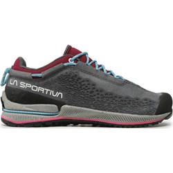 Buty trekkingowe damskie szare La Sportiva wiązane sportowe na płaskiej podeszwie  - zdjęcie produktu