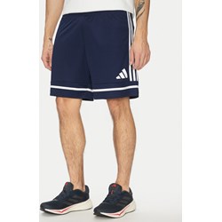Spodenki męskie Adidas niebieskie w sportowym stylu  - zdjęcie produktu