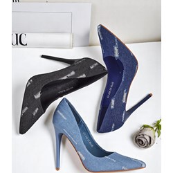 Czółenka Royalfashion.pl na lato na szpilce bez zapięcia  - zdjęcie produktu