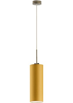 Nowoczesna lampa wisząca do salonu musztardowa ELBA Ciekot Partners Sp. Z O. O. Lysne - kod rabatowy