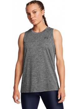 Damski top treningowy Under Armour Tech Tank Twist - szary Under Armour Sportstylestory.com - kod rabatowy