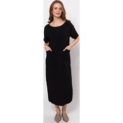 Sukienka Molton z krótkimi rękawami casual maxi  - zdjęcie produktu