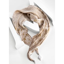 Szalik/chusta Molton beżowy  - zdjęcie produktu