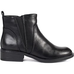 Botki Shelvt czarne casual  - zdjęcie produktu