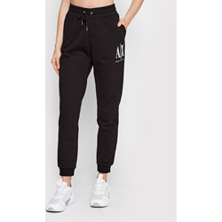 Spodnie damskie czarne Armani Exchange bez wzorów  - zdjęcie produktu