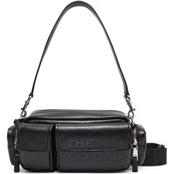 Czarna listonoszka Marc Jacobs na ramię ze skóry  - zdjęcie produktu