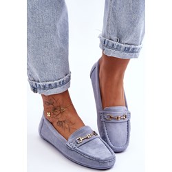 Mokasyny z tworzywa sztucznego płaskie bez zapięcia casualowe  - zdjęcie produktu