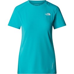 Bluzka damska The North Face z krótkim rękawem sportowa z okrągłym dekoltem z elastanu  - zdjęcie produktu