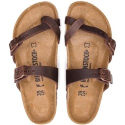 Klapki damskie BIRKENSTOCK płaskie casual bez zapięcia  - zdjęcie produktu