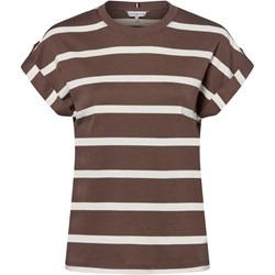 Bluzka damska Tommy Hilfiger bawełniana z okrągłym dekoltem z krótkim rękawem  - zdjęcie produktu