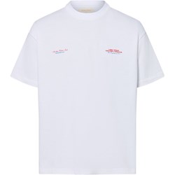 T-shirt męski Another Cotton Lab biały casual z krótkim rękawem  - zdjęcie produktu