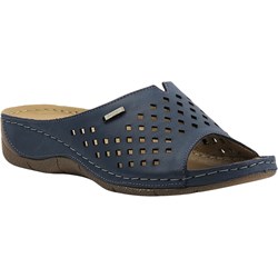 Klapki damskie Helios Komfort bez zapięcia na płaskiej podeszwie  - zdjęcie produktu