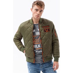 Kurtka męska Ombre Clothing bez wzorów  - zdjęcie produktu