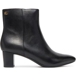 Botki Ralph Lauren na obcasie eleganckie  - zdjęcie produktu