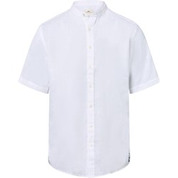Koszula męska Fynch-hatton z klasycznym kołnierzykiem z krótkim rękawem z lnu  - zdjęcie produktu