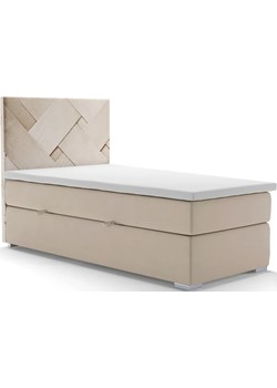 Pojedyncze łóżko boxspring 90x200 S4-C66 Elior okazyjna cena Edinos.pl - kod rabatowy