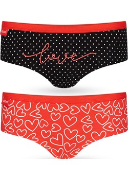 2x Majtki damskie SOXO Figi na Walentynki bawełniane dla Niej okazja Sklep SOXO - kod rabatowy