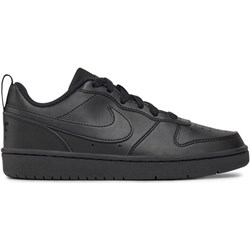 Nike buty sportowe damskie czarne sznurowane na płaskiej podeszwie  - zdjęcie produktu