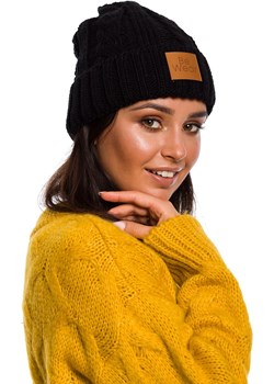Czapka BK043, Kolor czarny, Rozmiar one size, BE Knit Be Knit promocyjna cena Primodo - kod rabatowy