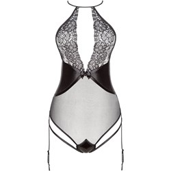 Czarne body damskie Beauty Night  - zdjęcie produktu
