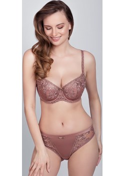 Luna A337 biustonosz semi-soft push-up, brunatny, Size - 65F, Samanta Samanta wyprzedaż Intymna - kod rabatowy