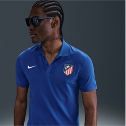 T-shirt męski Nike niebieski z krótkim rękawem  - zdjęcie produktu