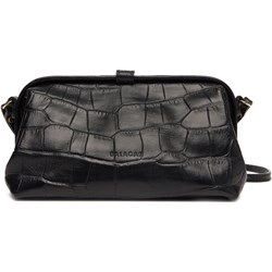 Listonoszka czarna BALAGAN średnia na ramię  - zdjęcie produktu