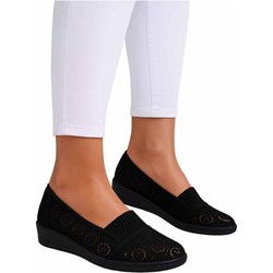 Trampki damskie Pantofelek24 bez zapięcia casualowe tkaninowe  - zdjęcie produktu
