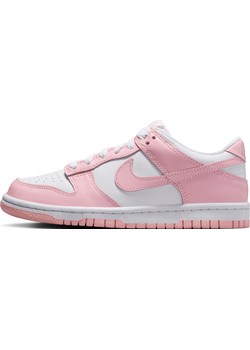 Buty dla dużych dzieci Nike Dunk Low - Biel Nike Nike poland - kod rabatowy