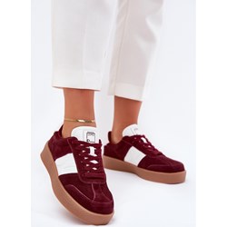Buty sportowe damskie BIG STAR sneakersy zamszowe  - zdjęcie produktu