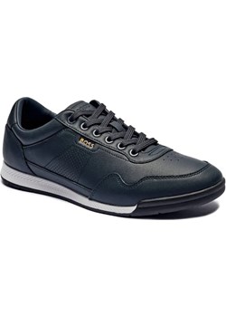BOSS BLACK Skórzane sneakersy Titanium SL_ltpf promocyjna cena Gomez Fashion Store - kod rabatowy