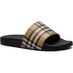 Klapki męskie Burberry bez zapięcia z tworzywa sztucznego na lato  - zdjęcie produktu